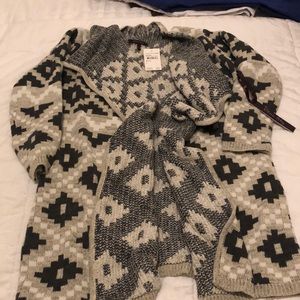 Multicolor cardigan sweater